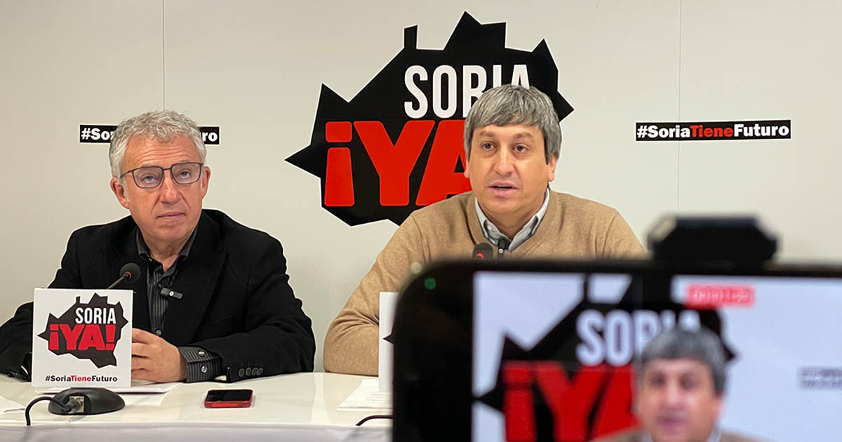 SORIA ¡YA! DENUNCIA EN EL PLENO DE LAS CORTES QUE LA JUNTA HAYA OLVIDADO A SORIA EN LA ESTRATEGIA LOGÍSTICA 2030