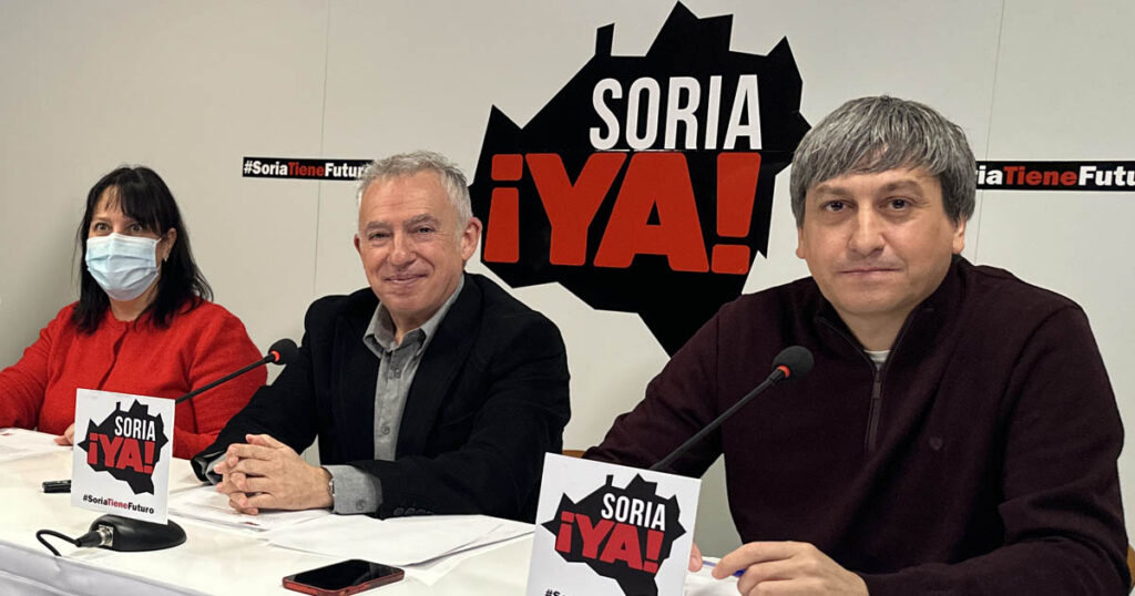 SORIA ¡YA! SE PONE COMO OBJETIVO PARA 2025 SACAR ADELANTE SU LEY CONTRA LA DESPOBLACIÓN