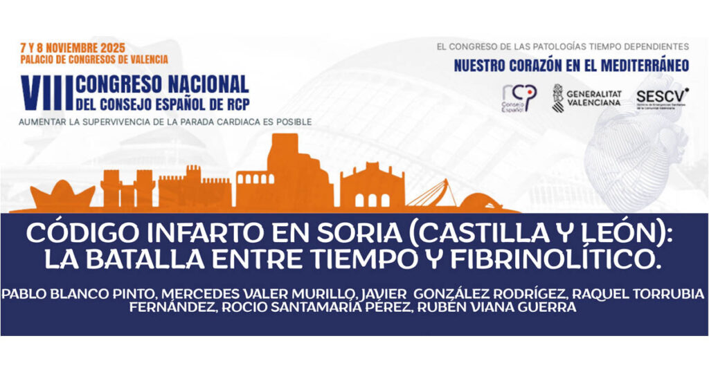 Soria ¡YA! alerta de que la provincia duplica los tiempos de atención médica en caso de infarto respecto a la media autonómica y nacional