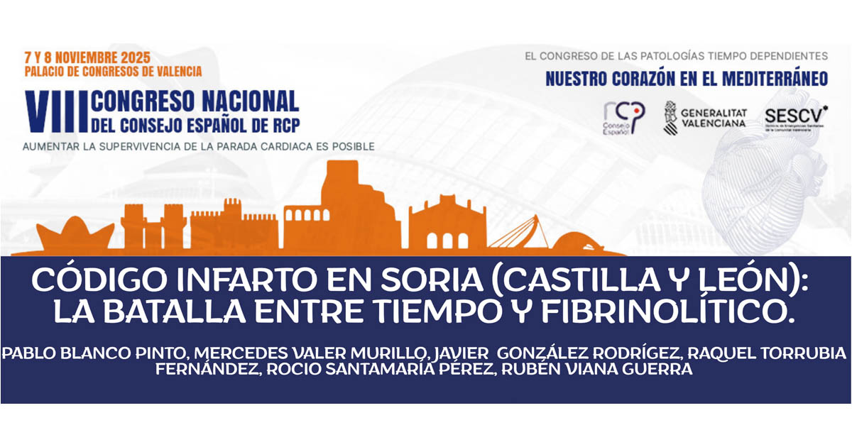 Soria ¡YA! alerta de que la provincia duplica los tiempos de atención médica en caso de infarto respecto a la media autonómica y nacional