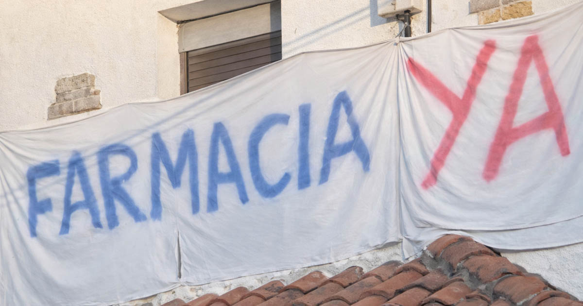 Soria ¡YA! reclama a la Junta que cumpla la resolución del Procurador del Común y reabra la farmacia de Villar del Río