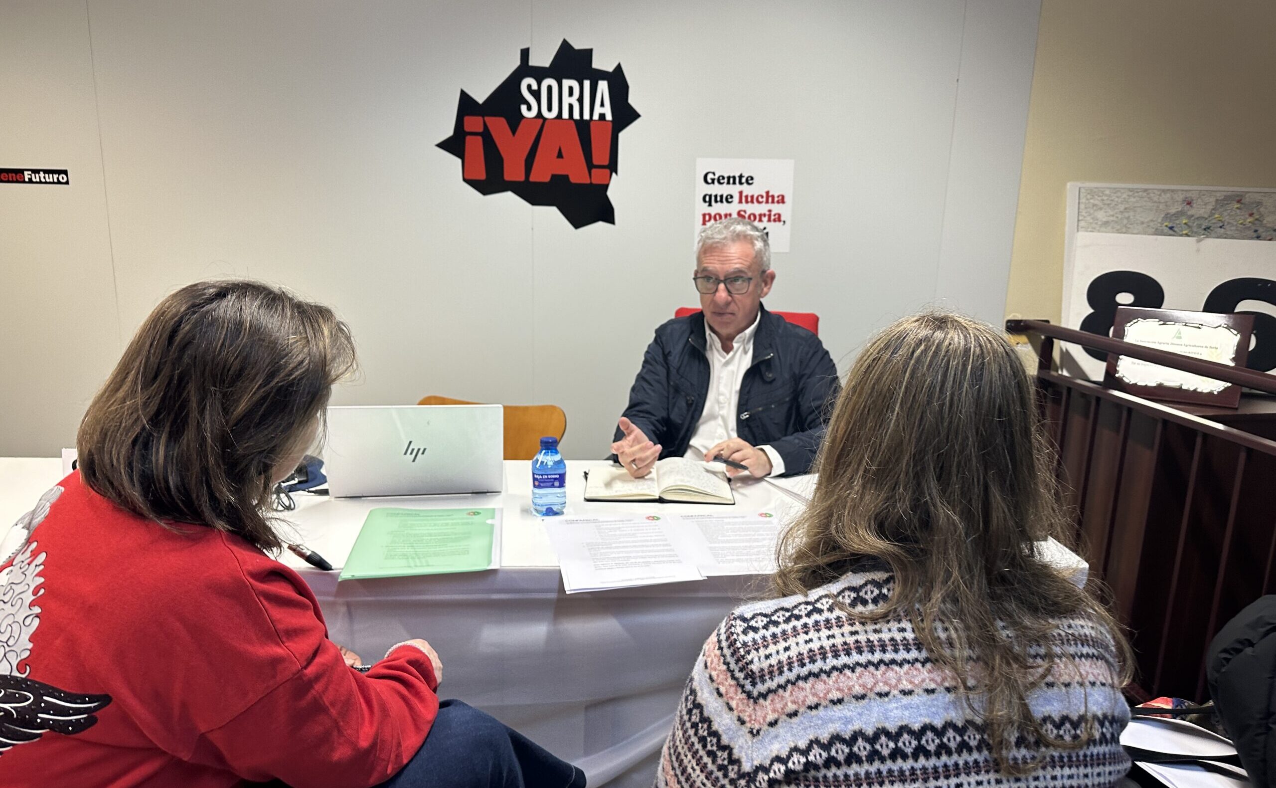 Soria ¡YA! exige mejoras en los comedores escolares y en el transporte escolar tras reunirse con FEDAMPA