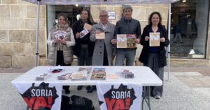 Soria ¡YA! llama al voto útil para cambiar «43 años de olvido institucional» de PP, PSOE y Vox